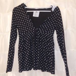 Adorable hooded long sleeve tee